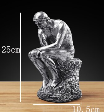 Escultura "O Pensador" -  Vitrella