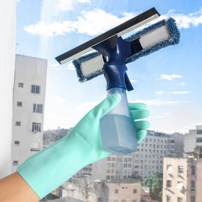 Limpa Vidros 3 em 1 c/ Spray e Rodo -  Vitrella