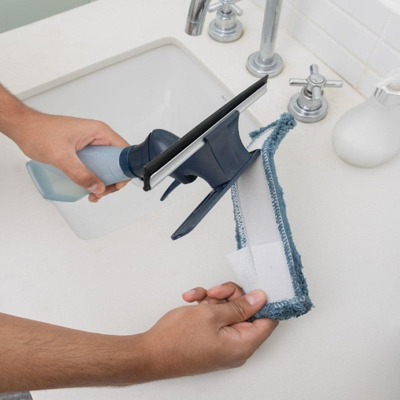 Limpa Vidros 3 em 1 c/ Spray e Rodo -  Vitrella