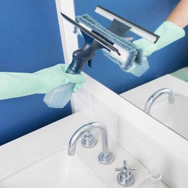 Limpa Vidros 3 em 1 c/ Spray e Rodo -  Vitrella