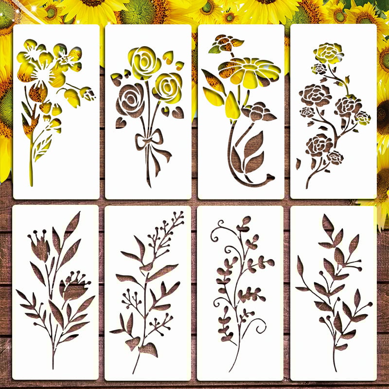 MoldArte Floral - Kit de Pintura Diy