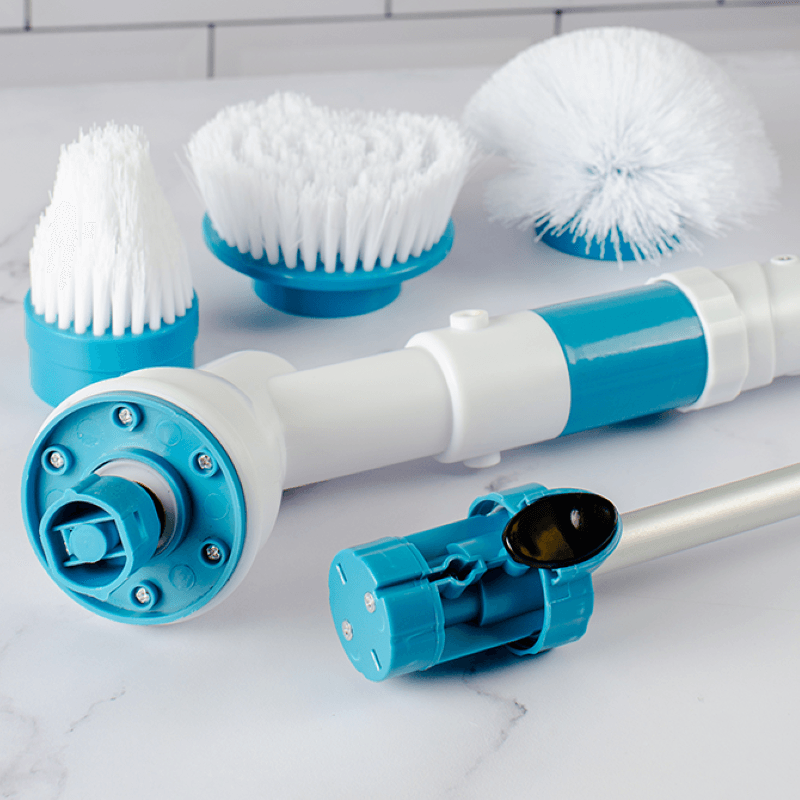 Escova Elétrica de Limpeza Gira Brush 360 -  Vitrella