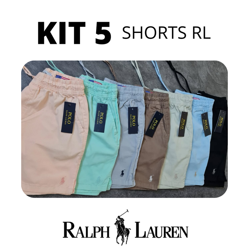 Kit Short Rl linho