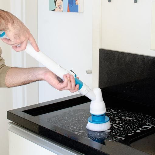 Escova Elétrica de Limpeza Gira Brush 360 -  Vitrella