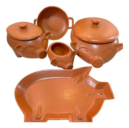 Barro & Feijão - Kit de Panelas Artesanais