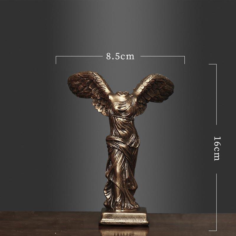 Escultura Nórdica Vitória Alada -  Vitrella