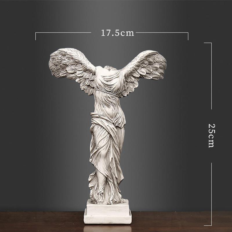 Escultura Nórdica Vitória Alada -  Vitrella