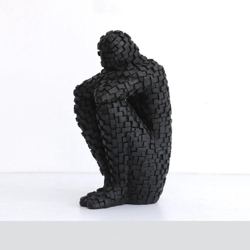 Escultura Homem Pensador - Vitrella