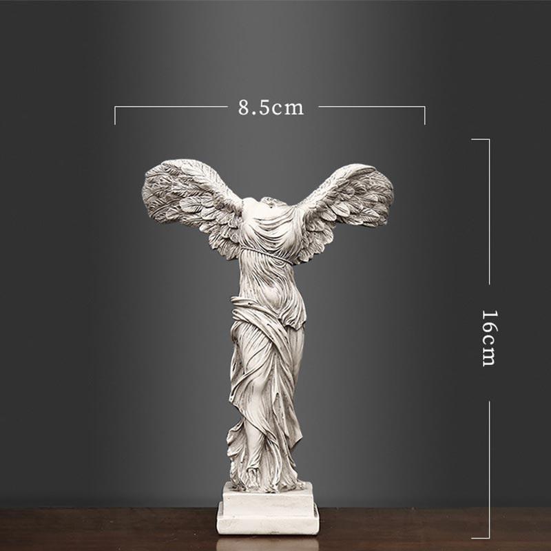 Escultura Nórdica Vitória Alada -  Vitrella