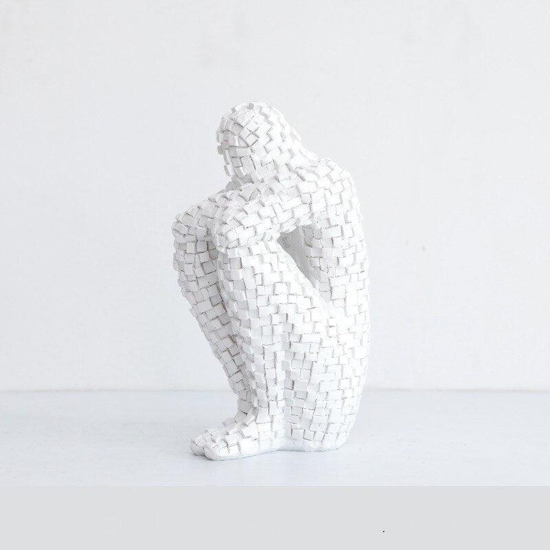 Escultura Homem Pensador - Vitrella