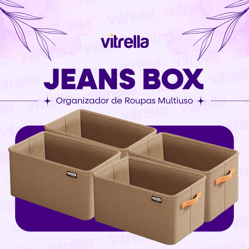 Jeans Box - Caixas Organizadoras