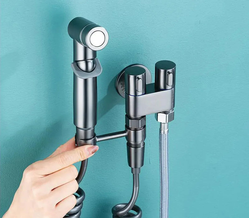 Kit Completo Ducha Higiênica com Derivação para Caixa Acoplada - Vitrella