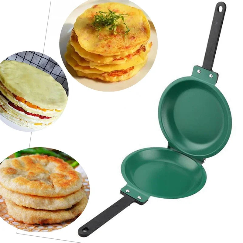 Frigideira Dupla Flip&amp;Fácil - Praticidade na sua Cozinha!