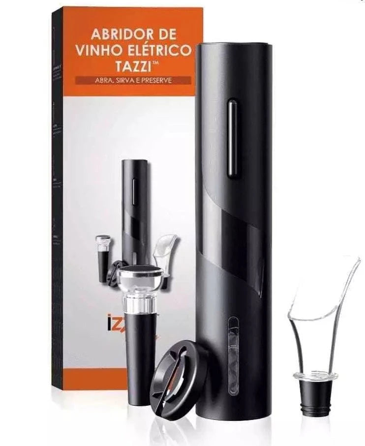 *****Abridor de Vinho Elétrico vitrella™ ORIGINAL + 3 Brindes Grátis