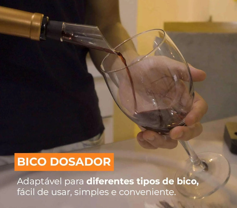*****Abridor de Vinho Elétrico vitrella™ ORIGINAL + 3 Brindes Grátis