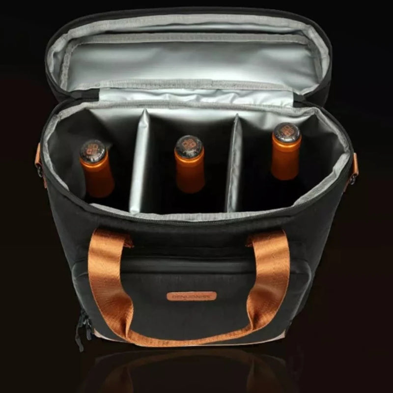 Bolsa Porta Vinhos e Taças Vitrella- Carregue Vinhos Com Mais Praticidade