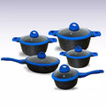 GraniteMaster -  5 Peças de Cerâmica Granito Antiaderente
