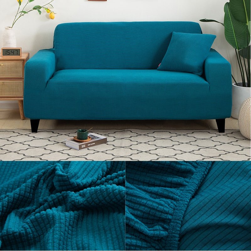 Capa de Sofá Vibrante com Tecido Jacquard -  Vitrella