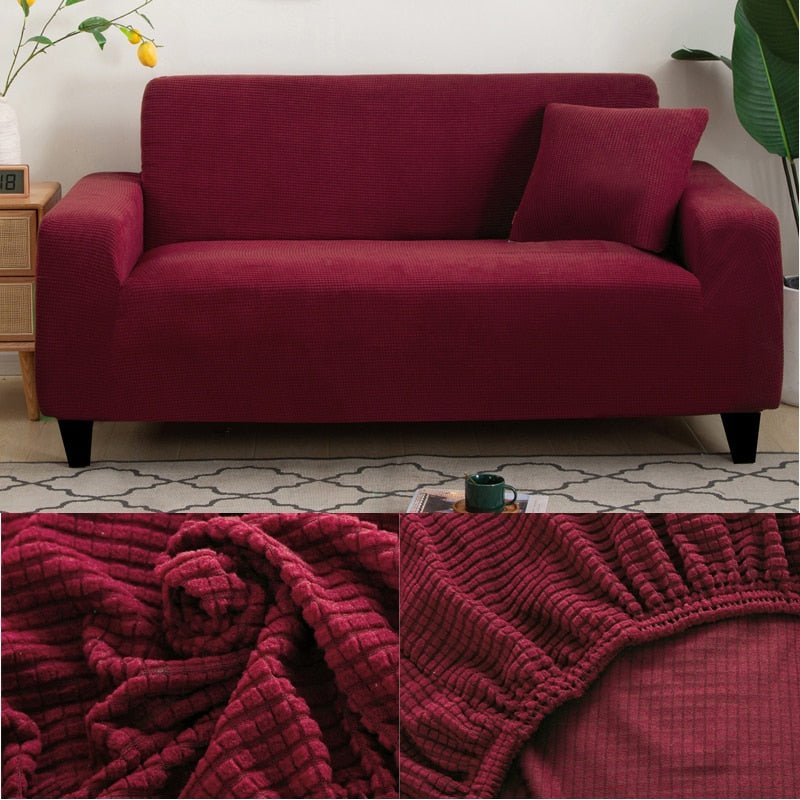 Capa de Sofá Vibrante com Tecido Jacquard -  Vitrella