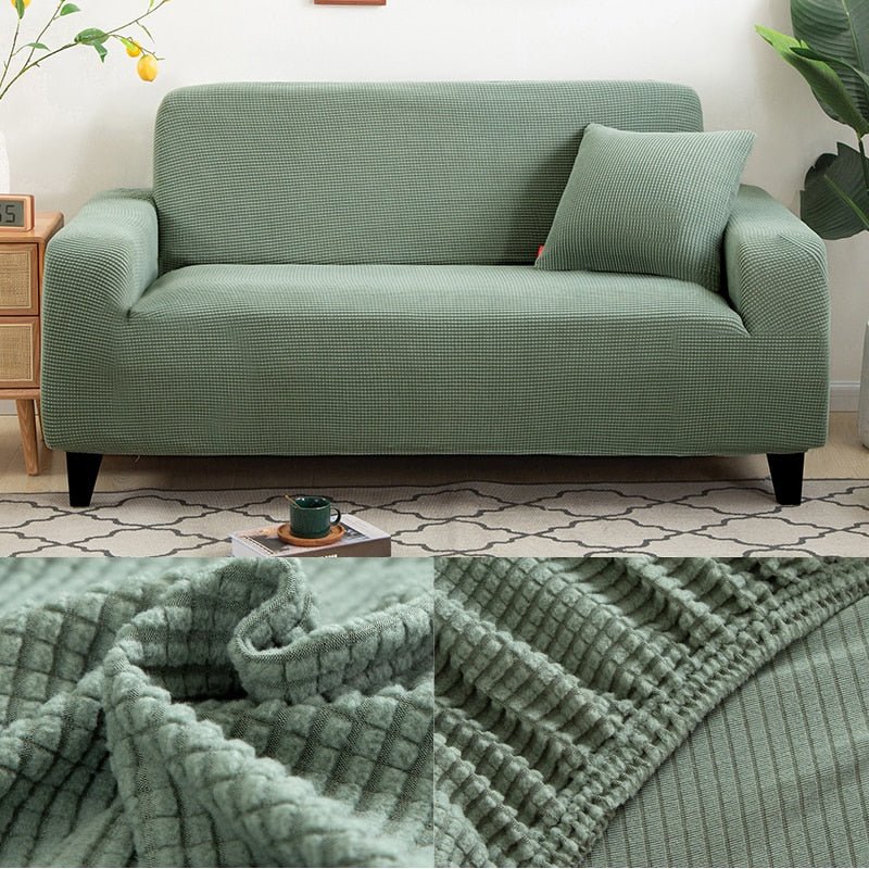 Capa de Sofá Vibrante com Tecido Jacquard -  Vitrella