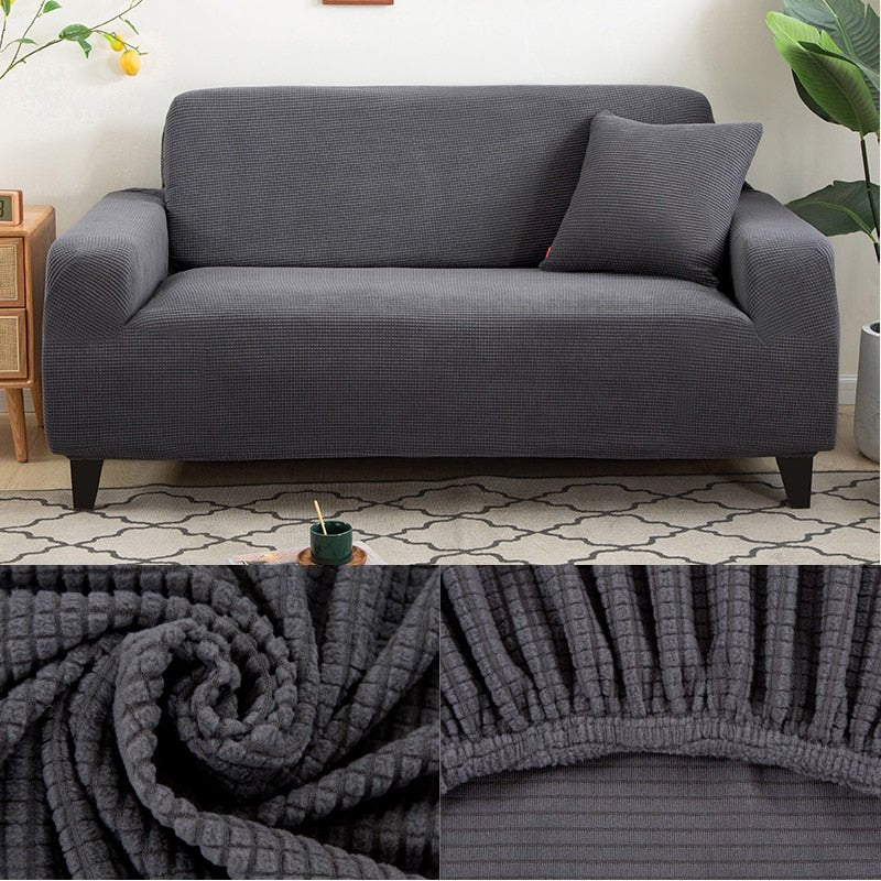 Capa de Sofá Vibrante com Tecido Jacquard -  Vitrella