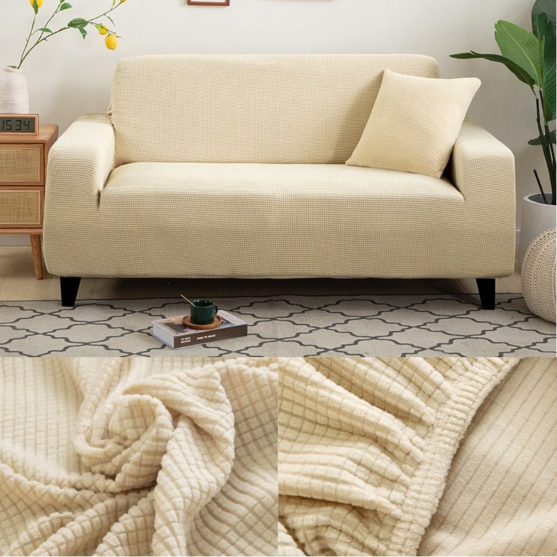 Capa de Sofá Vibrante com Tecido Jacquard -  Vitrella