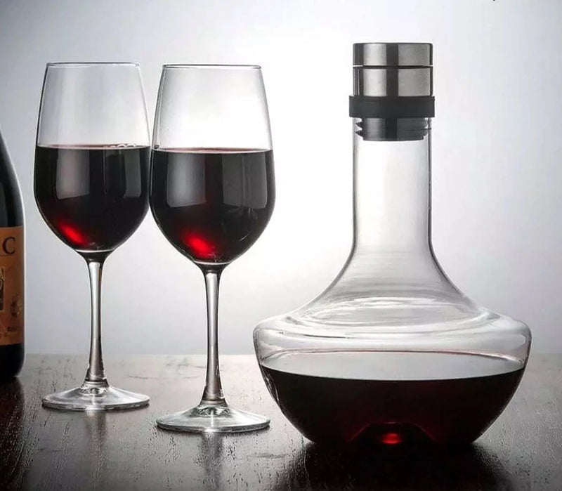 Decantador De Vinho Sofisticado 3 em 1