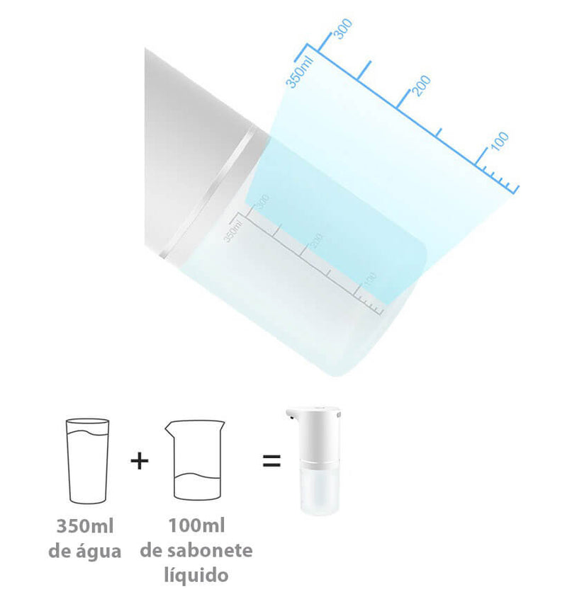 Dispenser Automático de Sabonete Líquido -  Vitrella