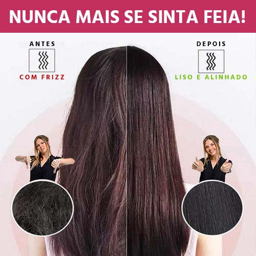 Vit Hair - Escova Alisadora De Cabelos  5 Em 1