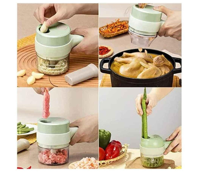 Fatiador De Legumes Elétrico 4 em 1 Vitrella™