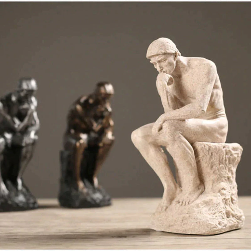 Escultura "O Pensador" -  Vitrella