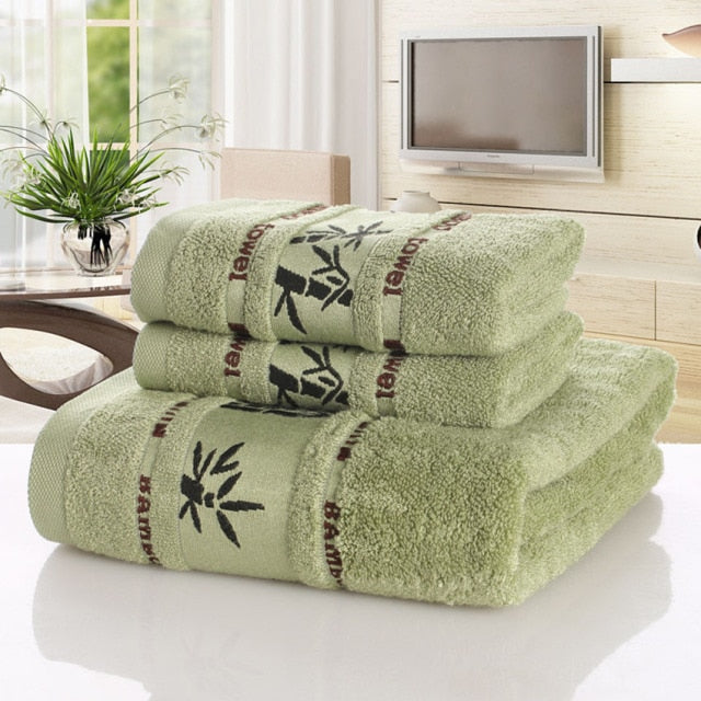 Kit Toalhas 100% Fibra De Bambu 3 Peças -  Vitrella