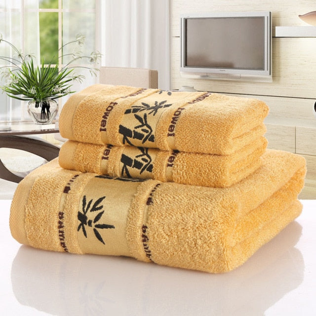 Kit Toalhas 100% Fibra De Bambu 3 Peças -  Vitrella