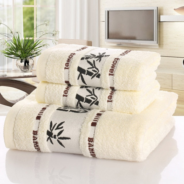 Kit Toalhas 100% Fibra De Bambu 3 Peças -  Vitrella