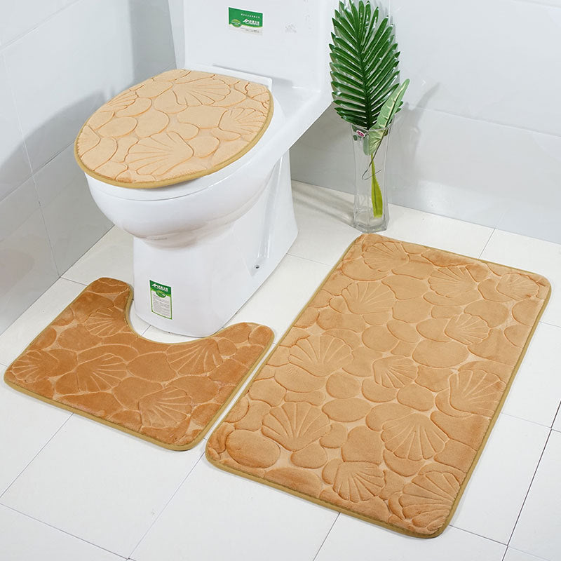 Kit Tapetes Para Banheiro e Lavabo 3 Peças -  Vitrella