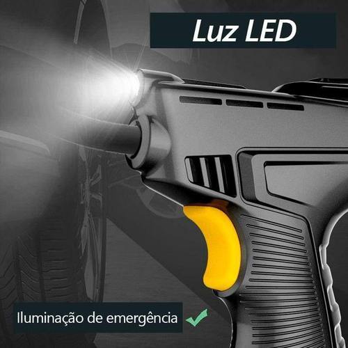Calibrador de Pneus Digital + 3 Bicos Diferentes - Vitrella